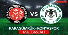 CANLI: Fatih Karagümrük Spor – Konyaspor (2-1)